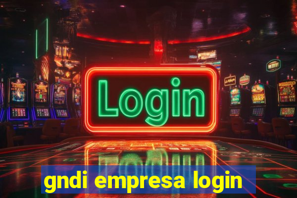 gndi empresa login